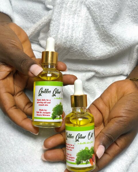 Golden glow oil