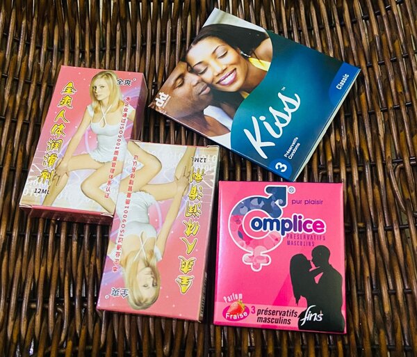 6 Préservatifs + 2lubrifiants