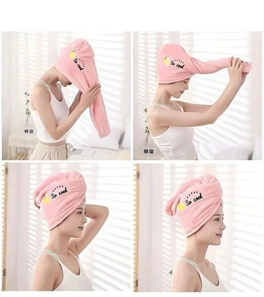 Serviette Cheveux Microfibre