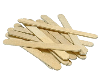 Pack of 2 x 50 Popsicle-Ice cream Craft Stick- Plain Large