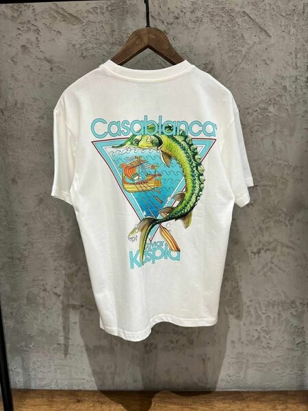 T-shirt Casablanca imprimé