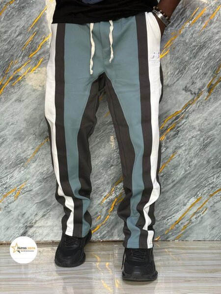 Pantalon de jogging homme tricolore