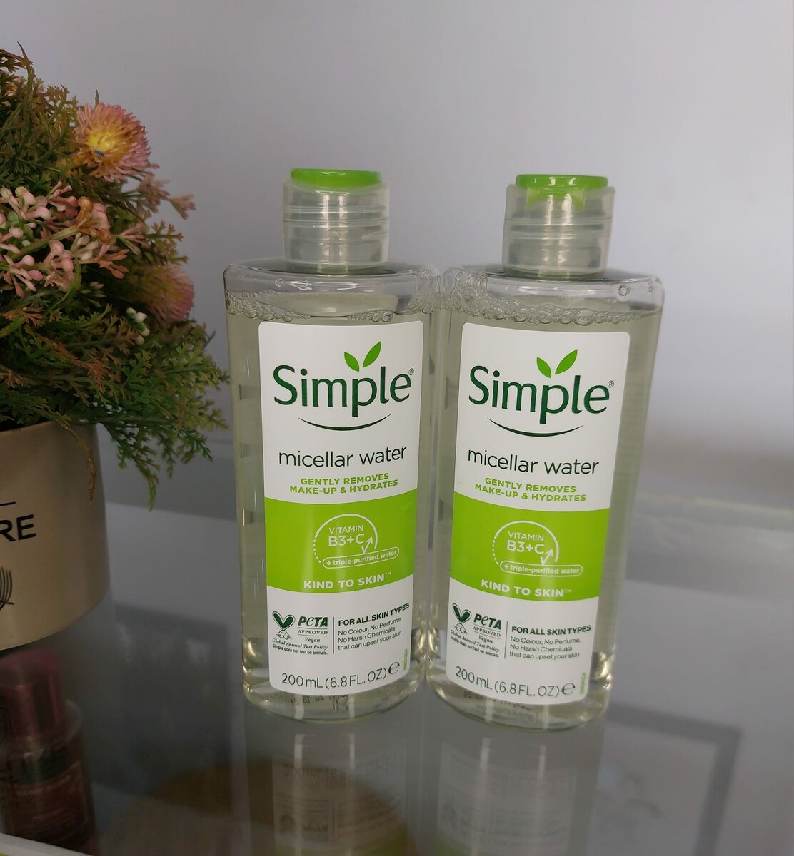 Simple micellar water