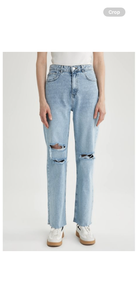 Stylish Ripped Women's Jeans