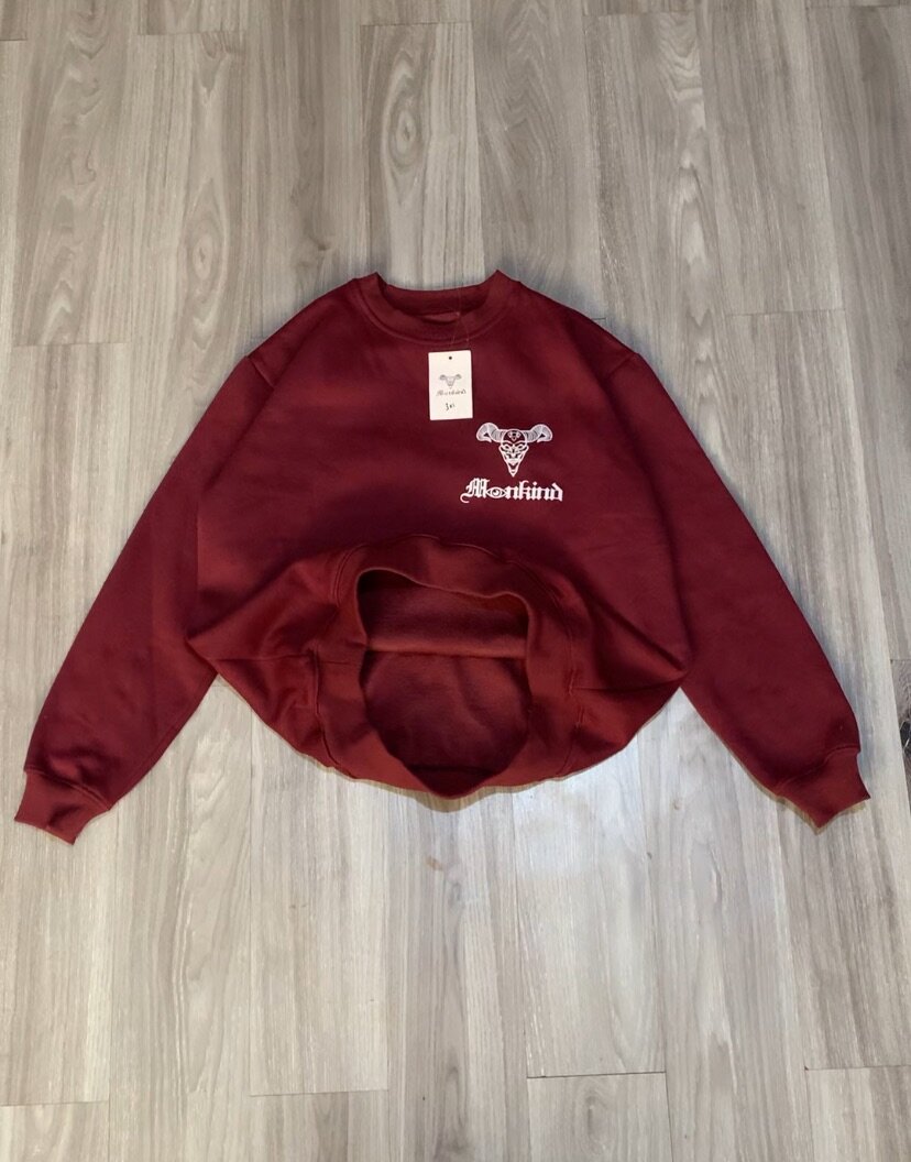 MANKIND WINE SWEATSHIRT