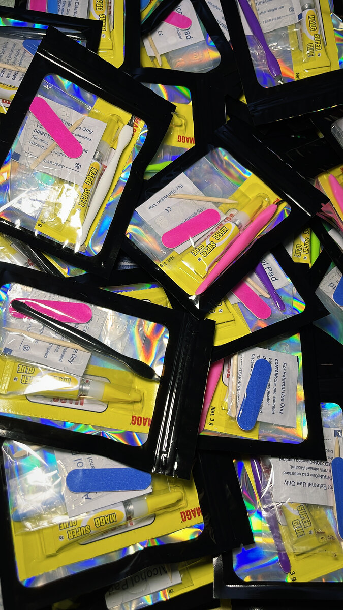 Kit de poses press on nails