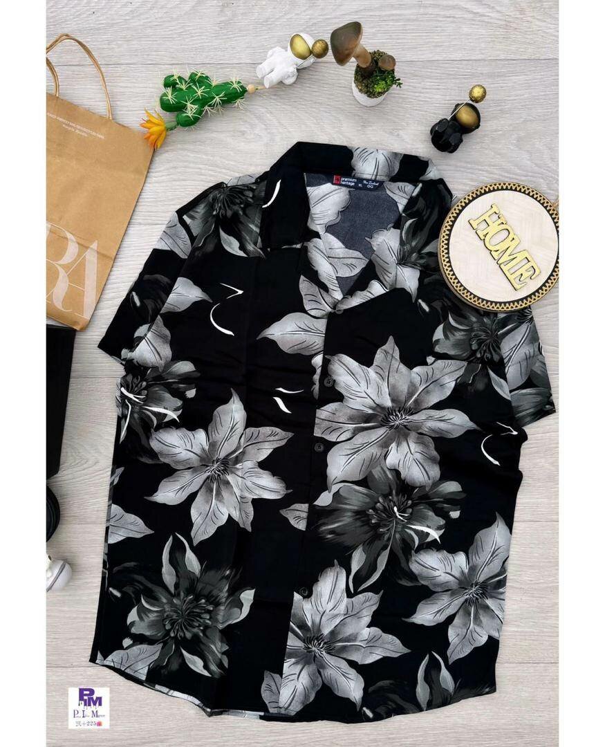 Chemise florale homme