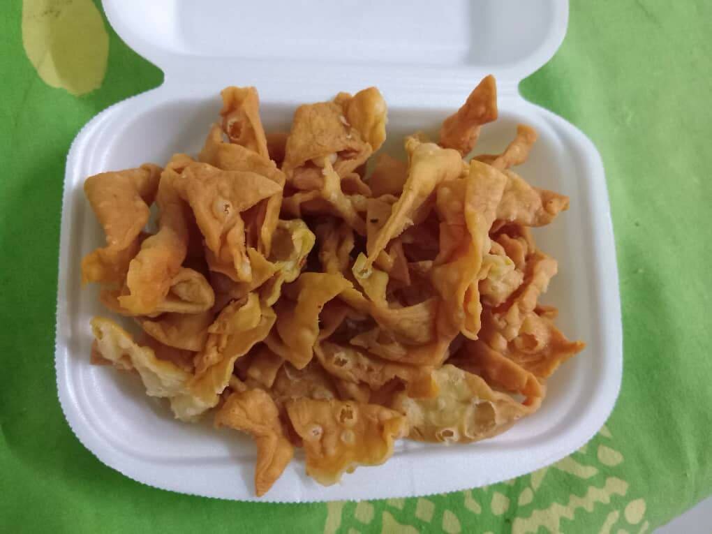 Snacks frits croustillants