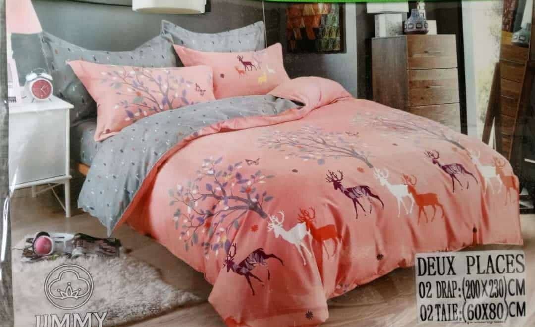 Ensemble draps deux places