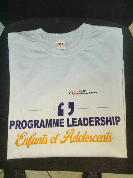 T-shirt imprimé unisexe