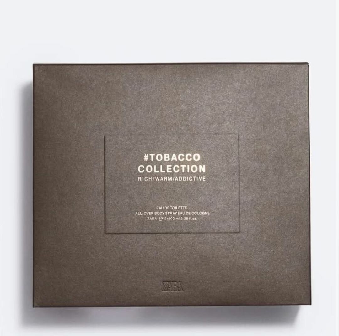 Zara Tobacco Collection Rich Warm Addictive With Deodorant