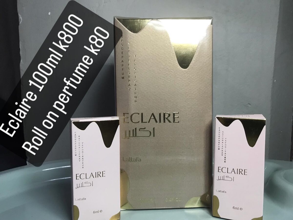 Eclaire and roll on perfume