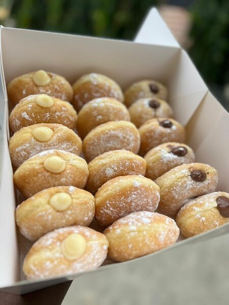 Beignets fourrés moelleux