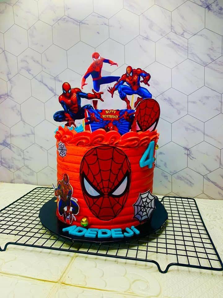 Moist freshly baked cakes