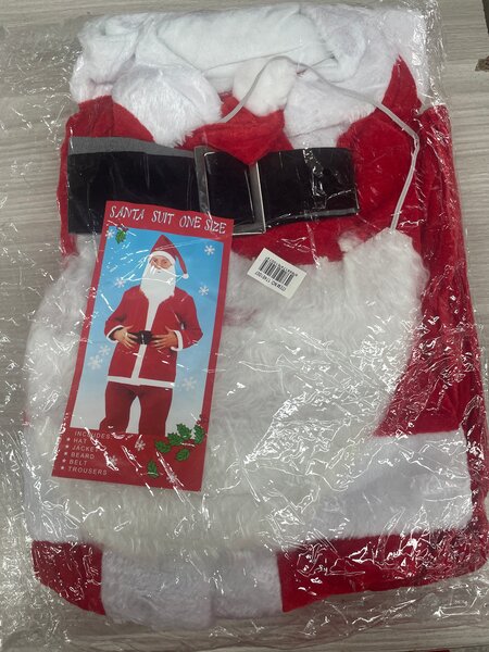 Costume Père Noël Taille Unique