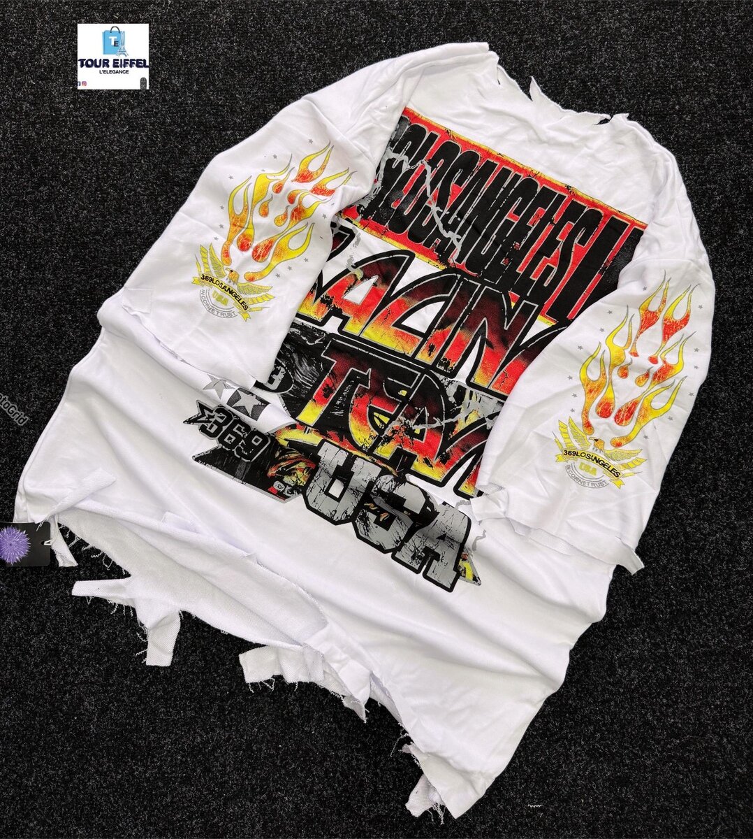 T-shirt graphique décontracté