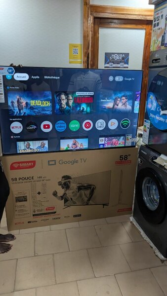 Smart TV 58 Pouces 4K UHD