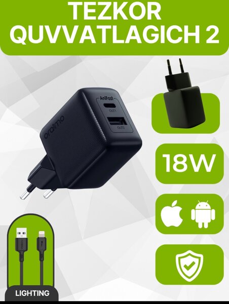 Chargeur Rapide IPhone 18W