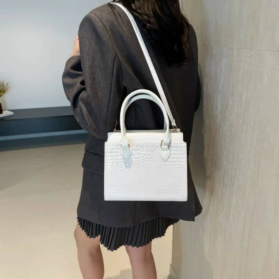 Sac à main blanc élégant