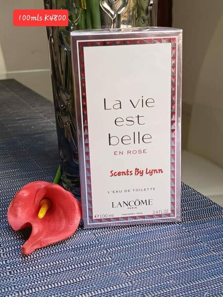 lancome la vie est belle en rose