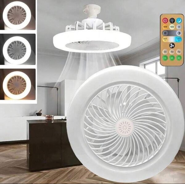Ventilateur Plafond LED Télécommande