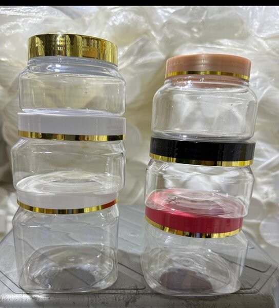 Bocaux en plastique empilables