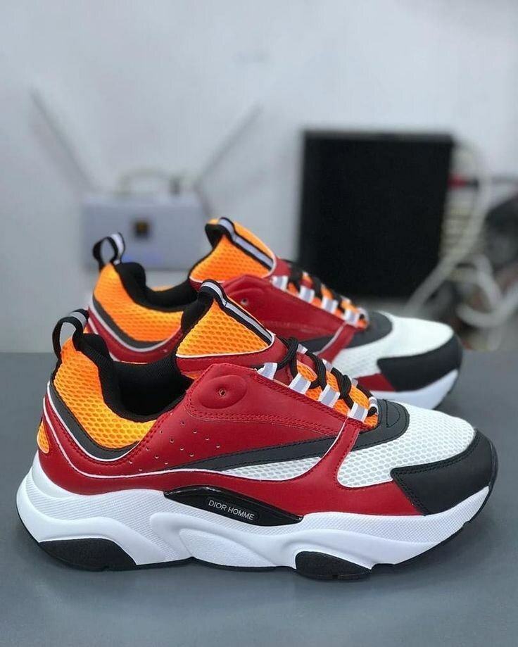 Baskets tendance en cuir