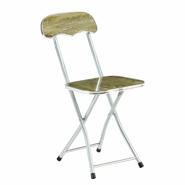 Tabouret pliable en faux marbre TOSHIONICS