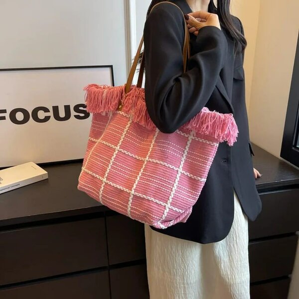 Sac fourre-tout à franges