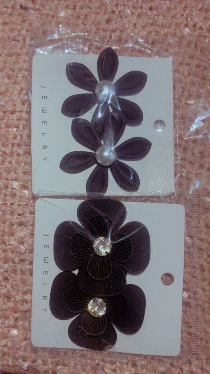 Boucles florales élégants