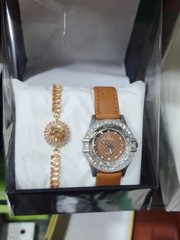 Ladies Watch And bracelet Set