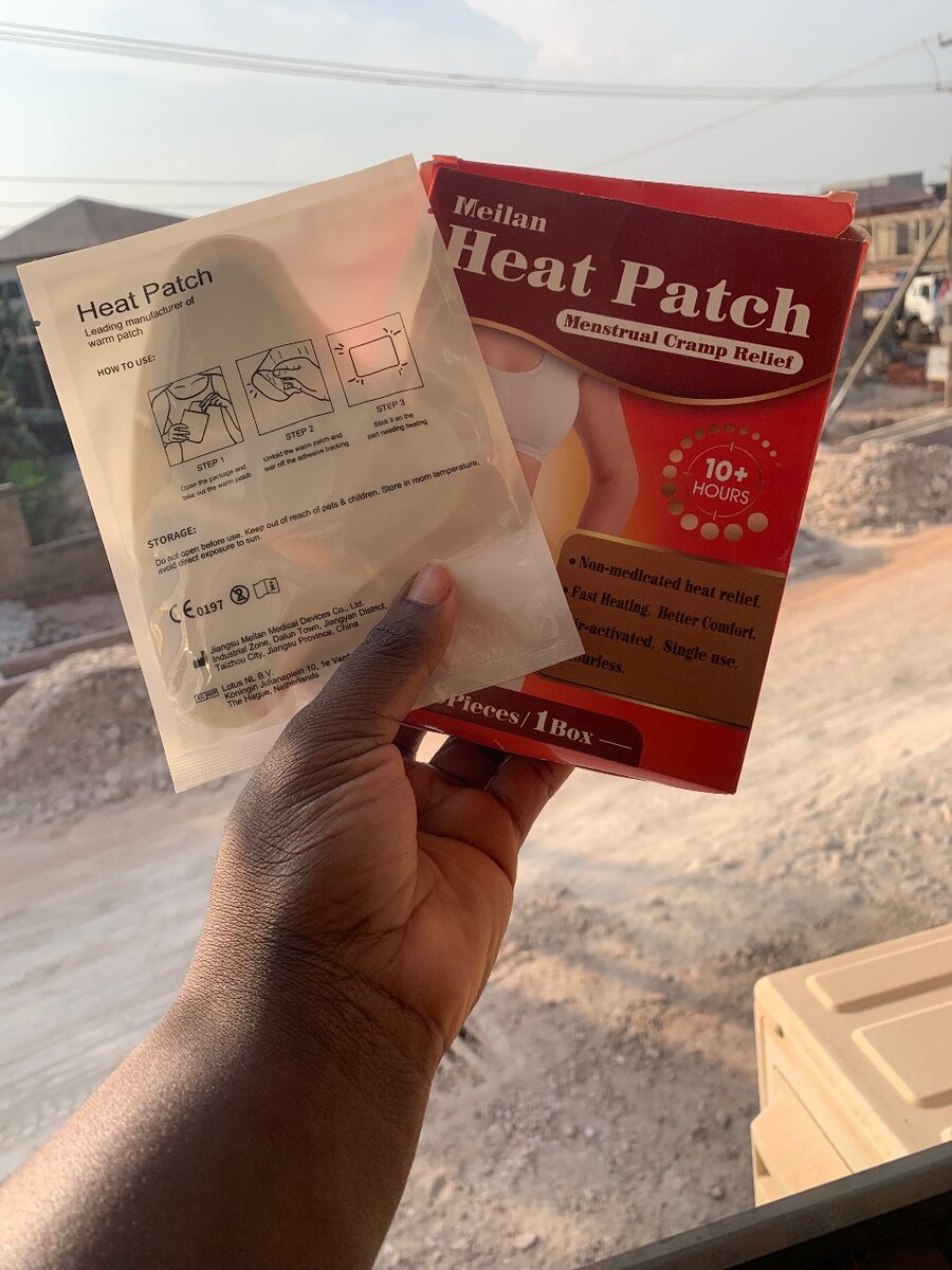 Non Medicated menstrual relief patch