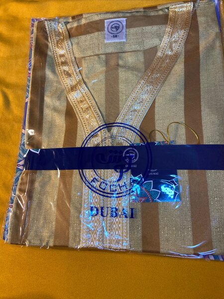 Tunique Homme Dubai Dorée