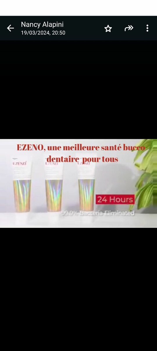 EZENO Dentifrice Ginseng