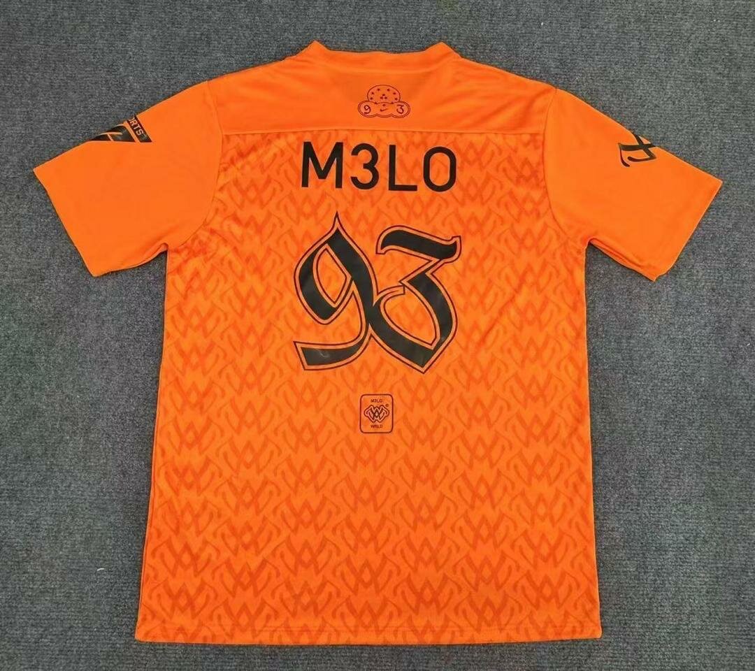Maillot de football orange Nike