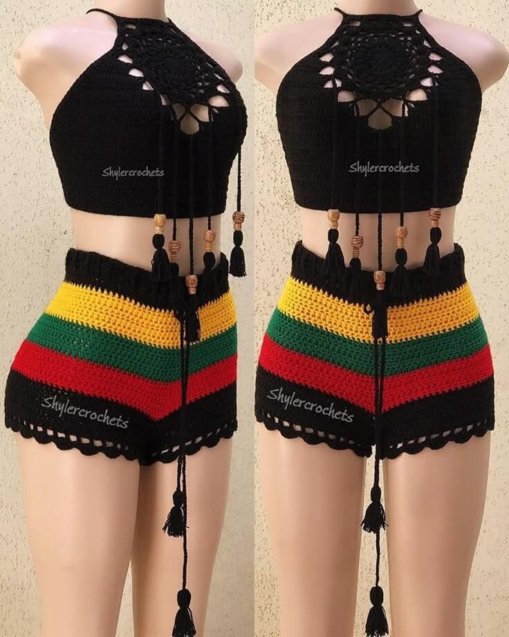 Set Crochet Été Bohème