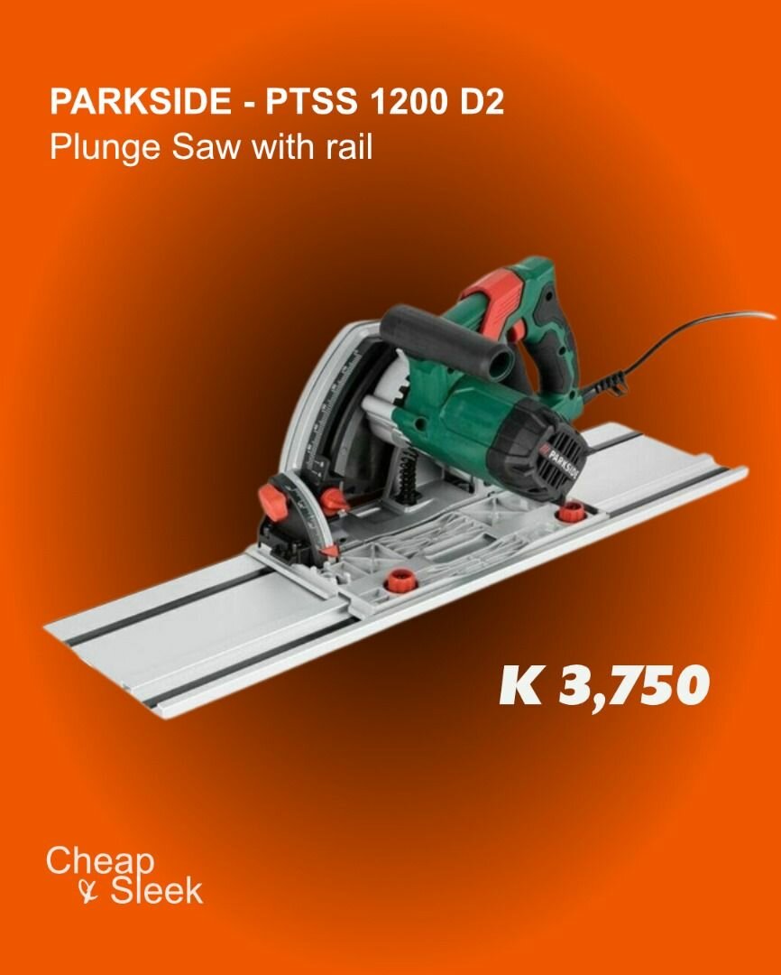 Parkside - Plungle Saw with Rail