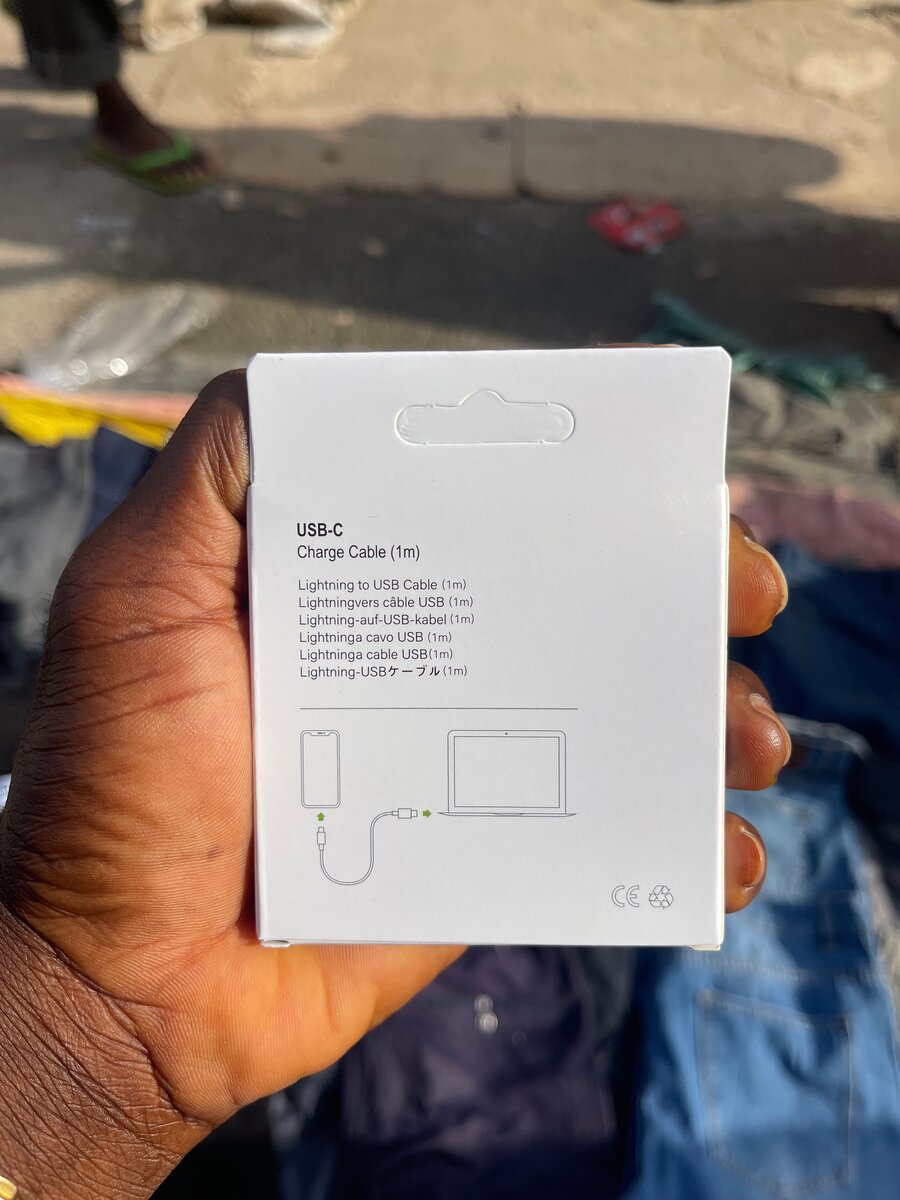 USB-C to Lightning Cable 1m