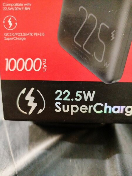 Itel Powe Bank Star 100pf. 10000mah 22.5 W. Super Charge
