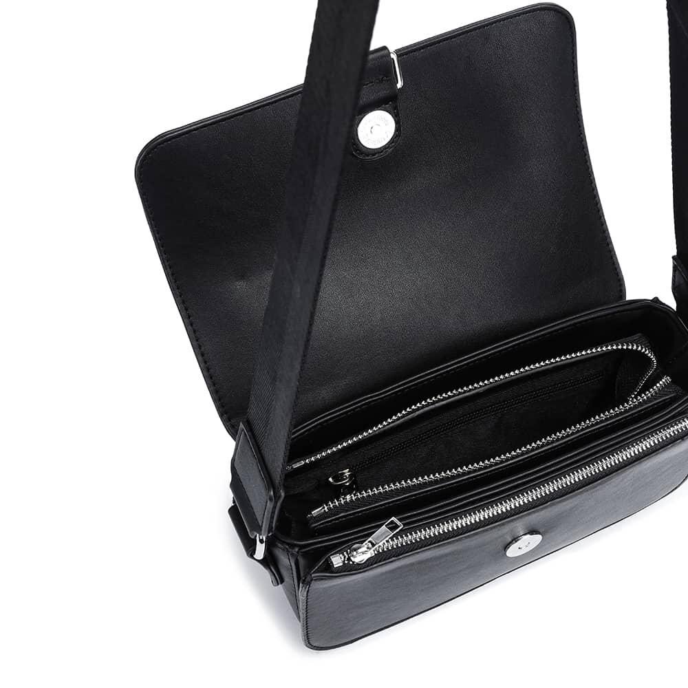 Sac à bandoulière noir élégant