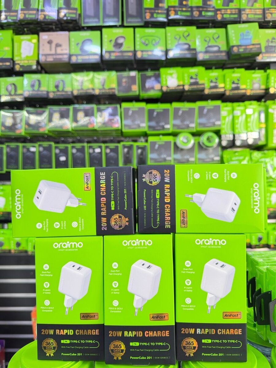 Chargeur rapide 20W Oraimo