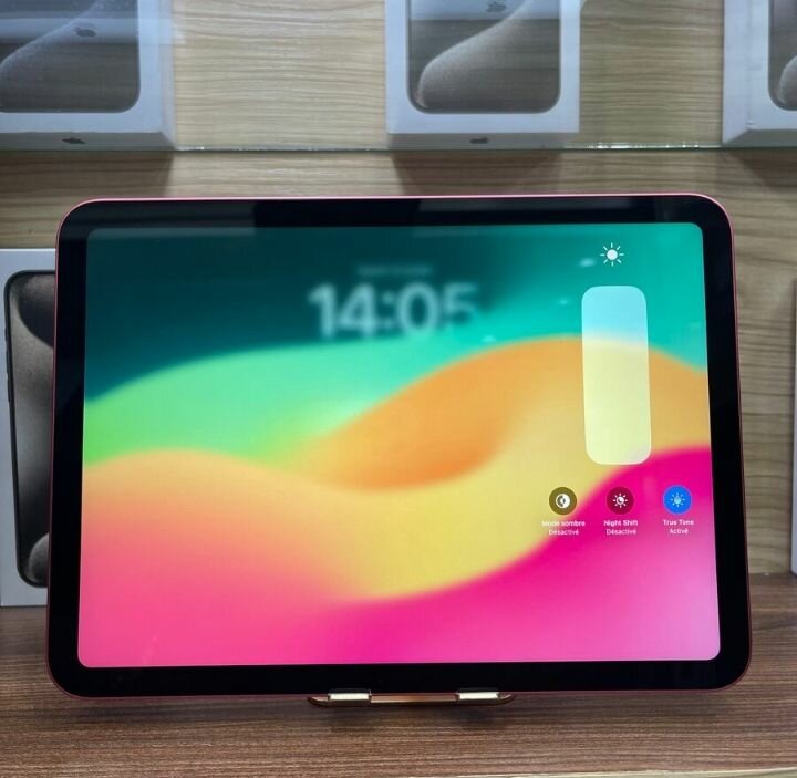 Tablette Apple moderne