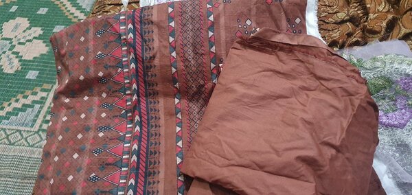 Lawn unstitched dress