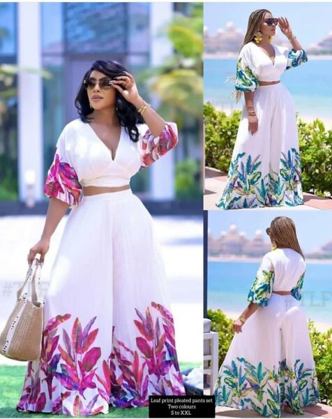 Ensemble floral estival chic