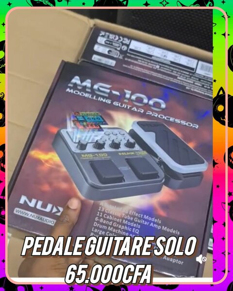 Pédale d'effet guitare MG-100