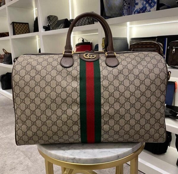 Sac de voyage élégant en cuir