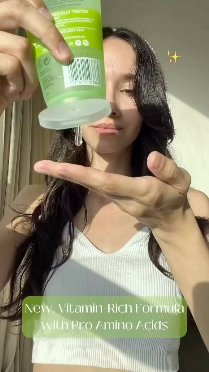 Simple refreshing face wash