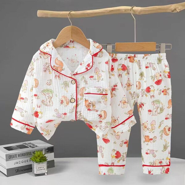 Пижамы из трехслойного муслина