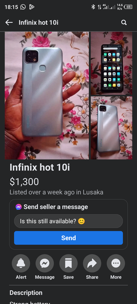 Infinix hot 10i