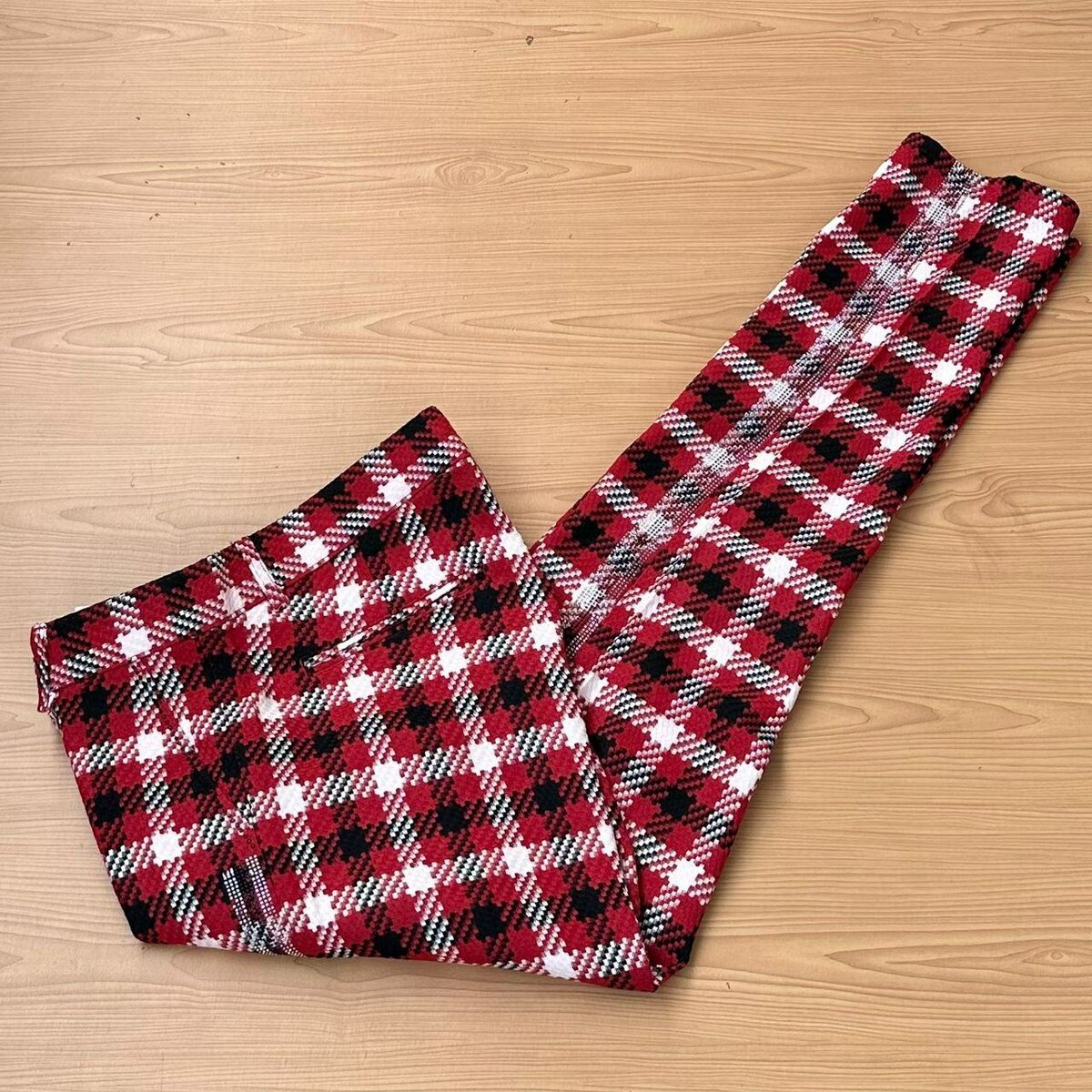 Fashion material trousers